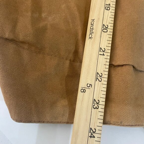 Vintage Dunbrooke Canvas Jacket Mens XL Tan Corduroy Collar Quilted Lined Utilit - Picture 12 of 13